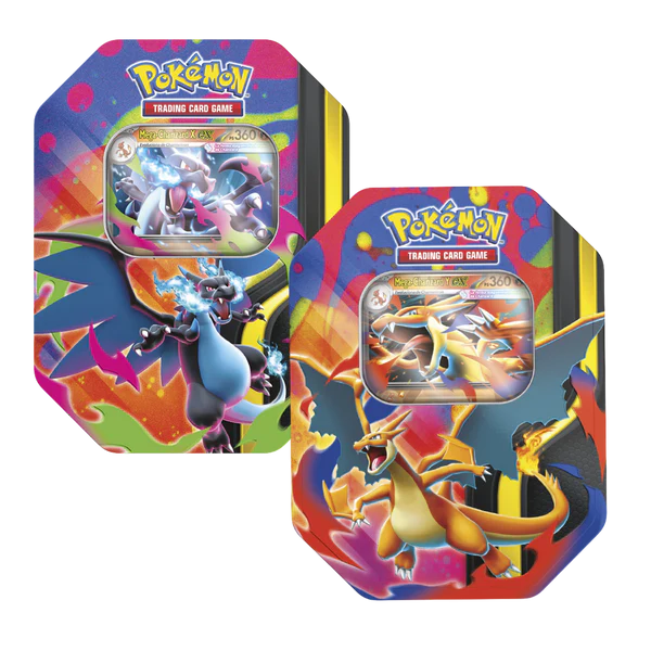 Tin Ex Mega-Charizard - Pokémon TCG