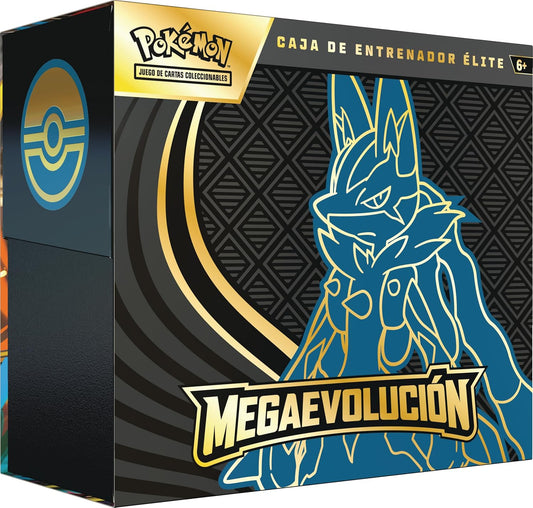 Caja de Entrenador Élite Megaevolución Lucario - Pokémon TCG [Español]