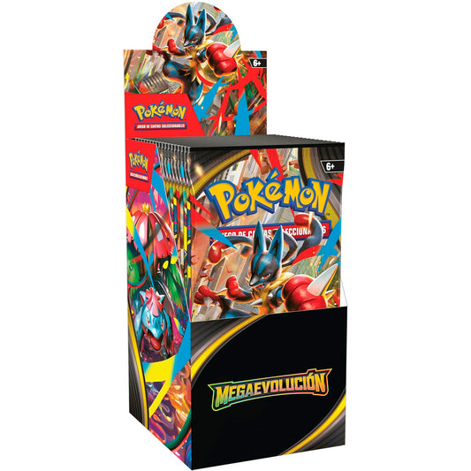Caja Pokémon Megaevolución (18 Sobres) – Pokémon TCG [Español]