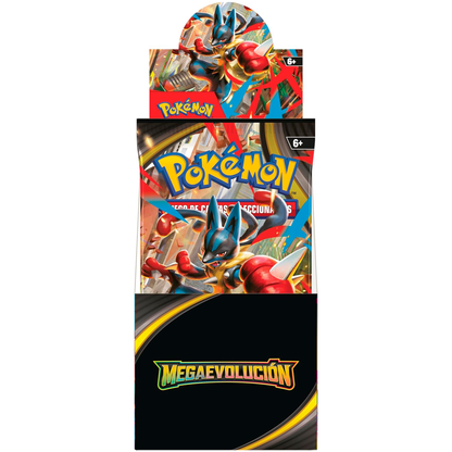 Caja Pokémon Megaevolución (18 Sobres) – Pokémon TCG [Español]