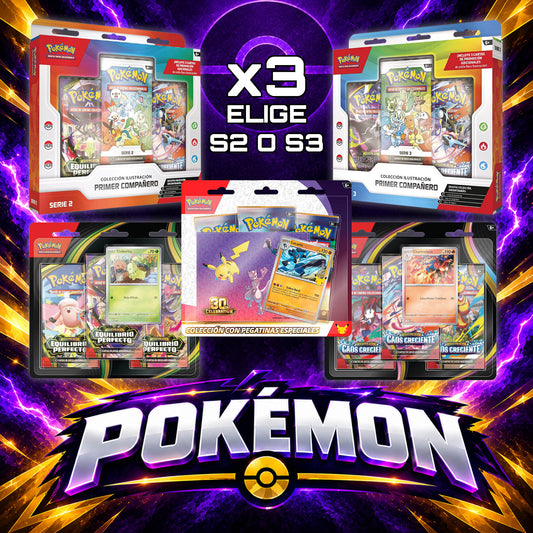 Pack First Partner + Blísters (Sellado o Apertura en directo)