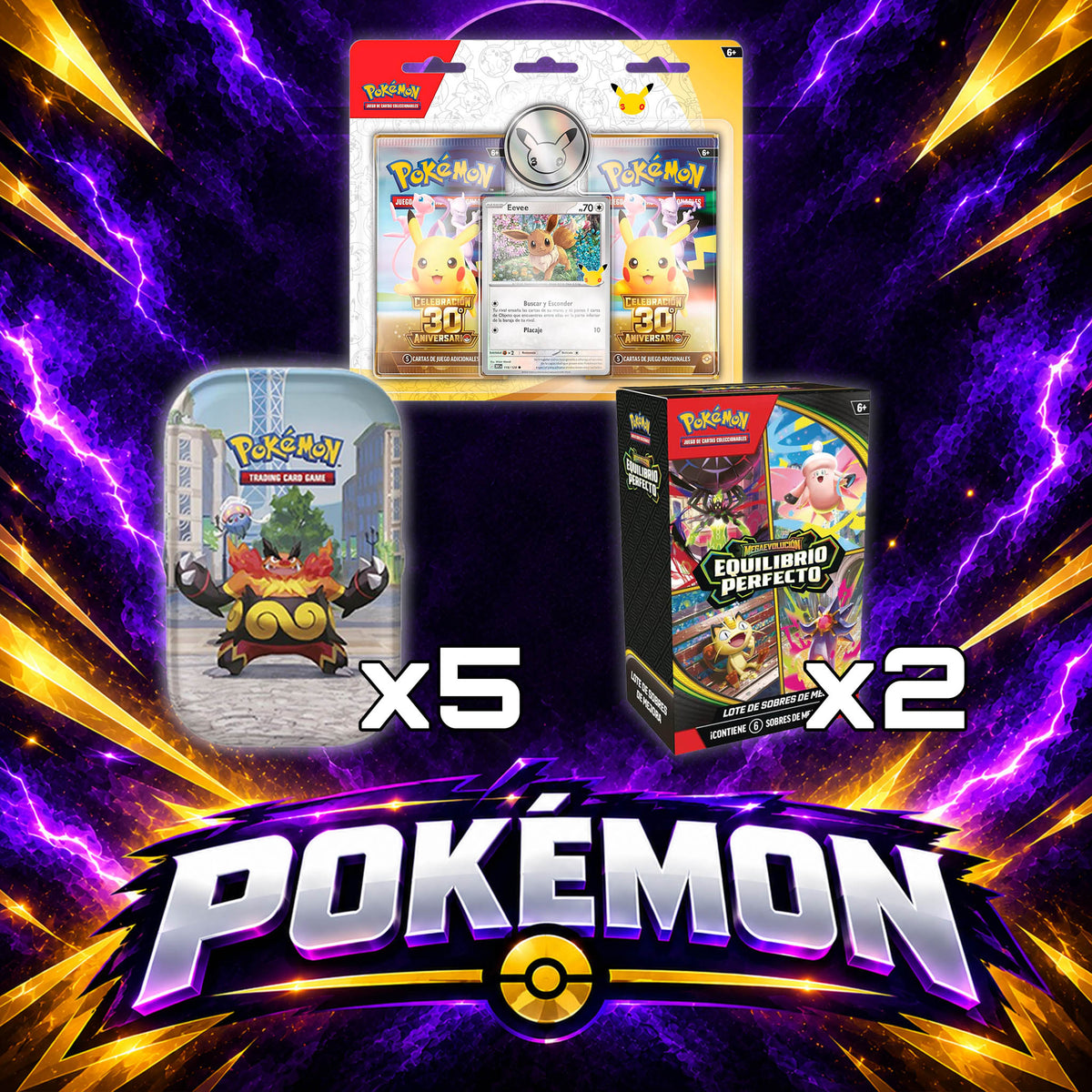 Pack minilatas + Bundles Equilibrio + Blíster 30 Aniversario (Sellado o Apertura en directo)
