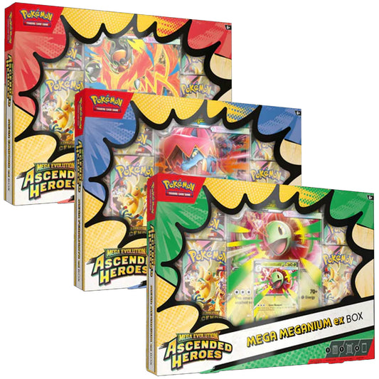 Caja de Colección Mega Ascended Heroes - Pokémon TCG [Inglés]