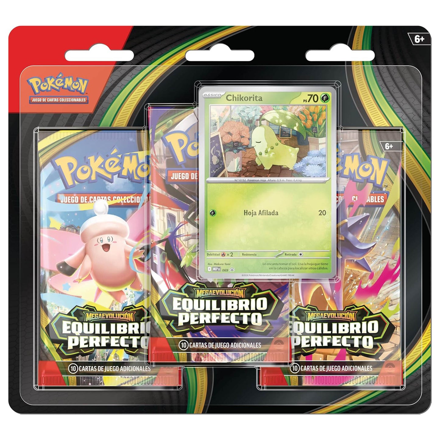 Blíster de 3 Sobres Equilibrio Perfecto - Pokémon TCG [Español]