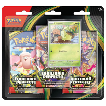 Blíster de 3 Sobres Equilibrio Perfecto - Pokémon TCG [Español]