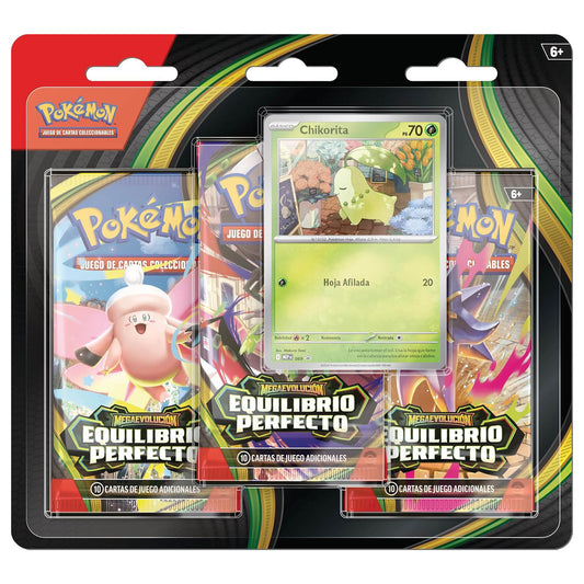 Blíster de 3 Sobres Equilibrio Perfecto - Pokémon TCG [Español]