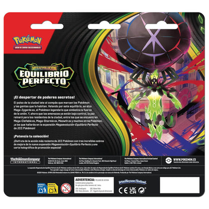 Blíster de 3 Sobres Equilibrio Perfecto - Pokémon TCG [Español]