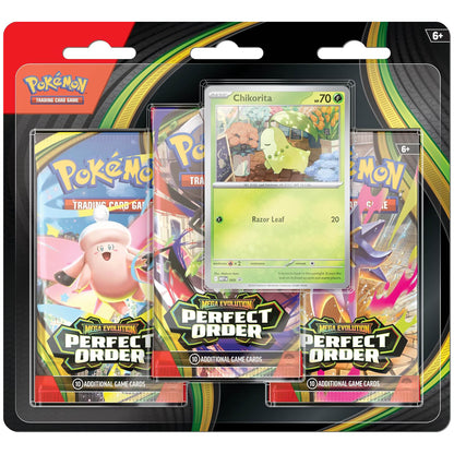 Blíster de 3 Sobres Perfect Order - Pokémon TCG [Inglés]
