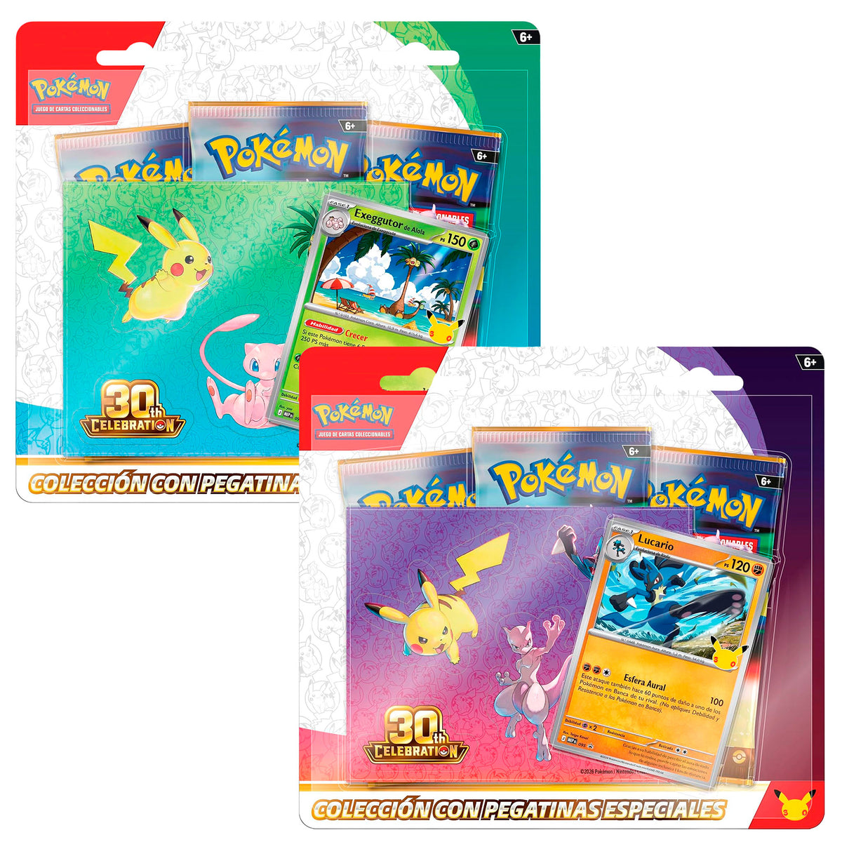 Blíster 3 Sobres 30 Aniversario - Pokémon TCG [Español]