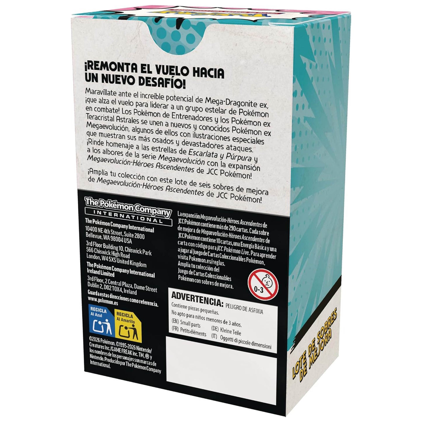 Booster Bundle Héroes Ascendentes (6 Sobres) – Pokémon TCG [Español]