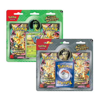 Blister 2 Sobres Héroes Ascendentes con Moneda - Pokémon TCG [Español]