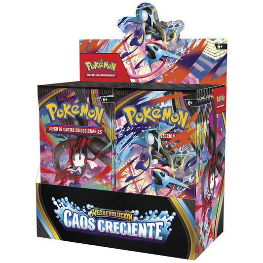 Booster Box Caos Creciente (36 Sobres) – Pokémon TCG [Español]