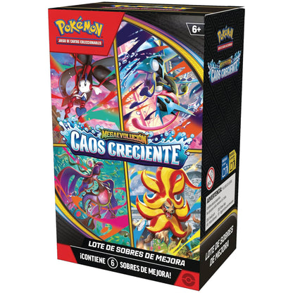 Booster Bundle Chaos Rising (6 Sobres) – Pokémon TCG [Inglés]