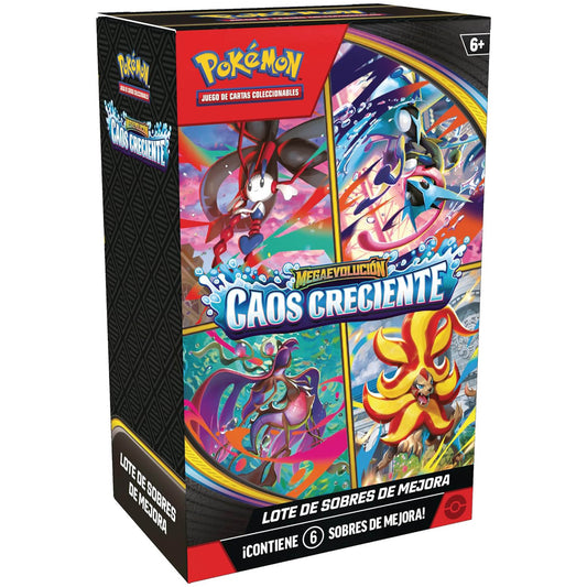 Booster Bundle Caos Creciente (6 Sobres) – Pokémon TCG [Español]
