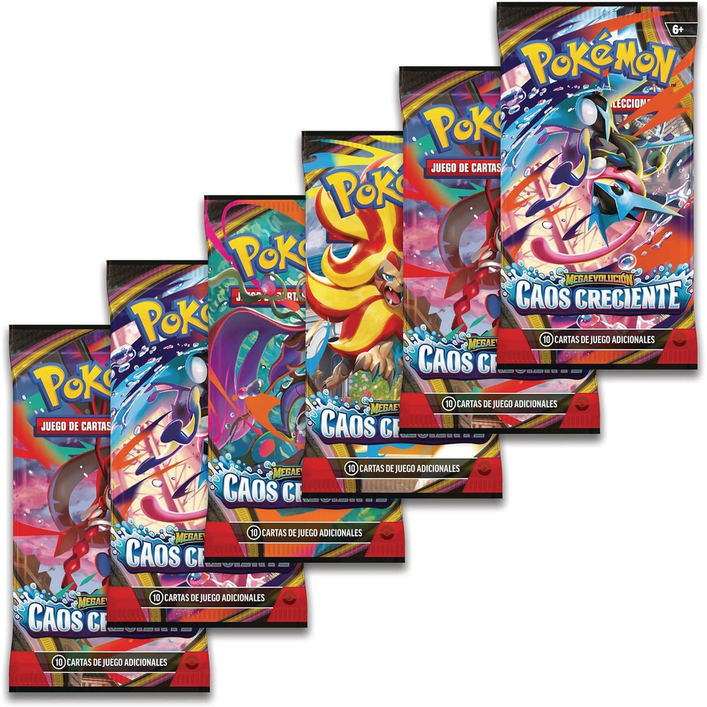 Booster Bundle Chaos Rising (6 Sobres) – Pokémon TCG [Inglés]