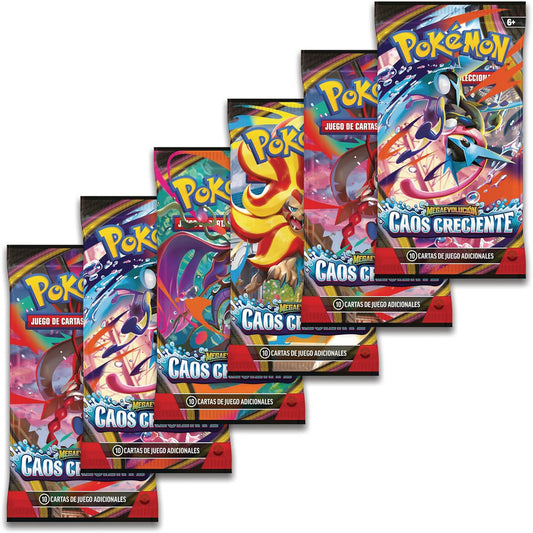 Booster Bundle Chaos Rising (6 Sobres) – Pokémon TCG [Inglés]