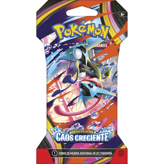 Sobre Emblistado Caos Creciente - Pokémon TCG [Español]