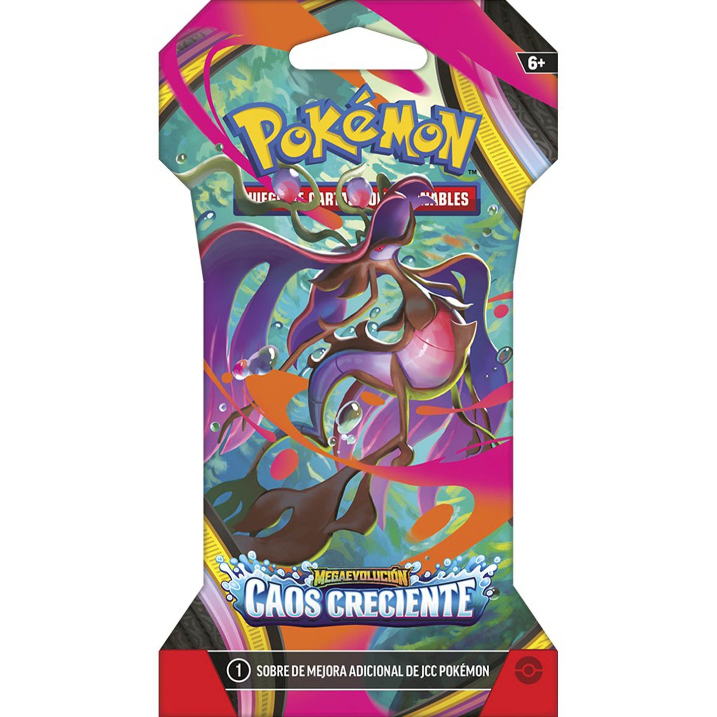 Sobre Emblistado Caos Creciente - Pokémon TCG [Español]