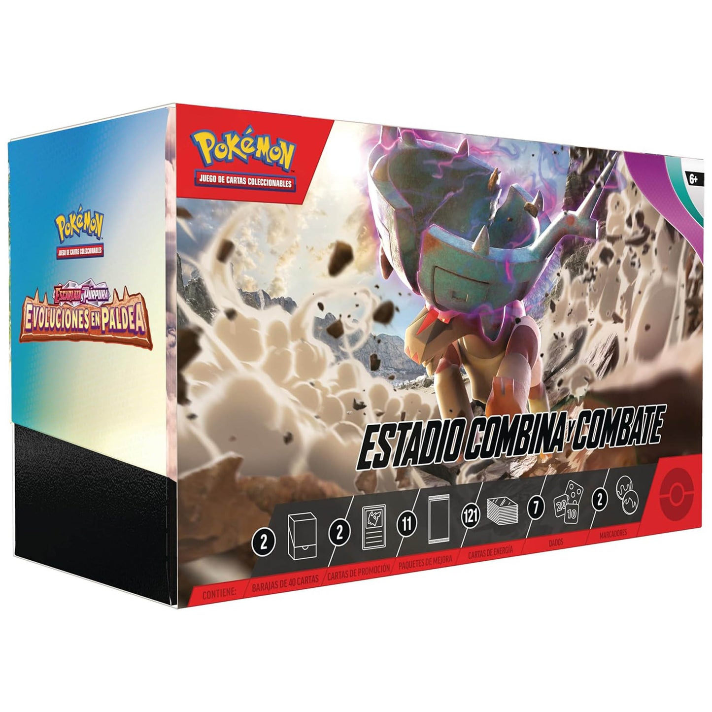 Colección Estadio Combina y Combate Evoluciones en Paldea - Pokémon TCG [Español]