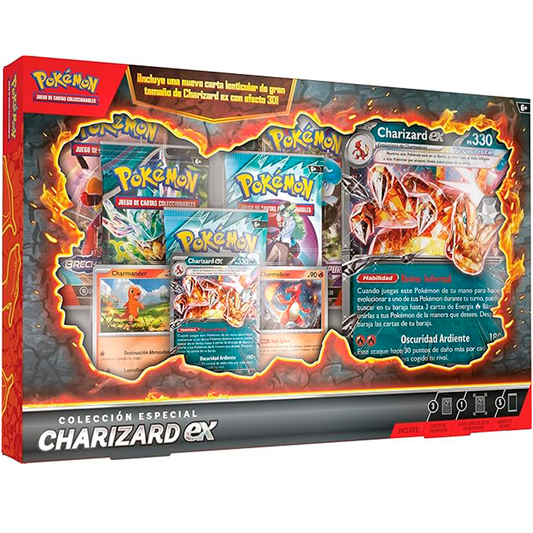 Caja de Colección Especial Charizard ex - Pokémon TCG [Español]