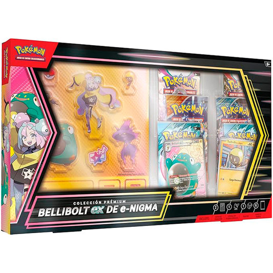 Caja de Colección Prémium Bellibolt ex de e-Nigma - Pokémon TCG [Español]