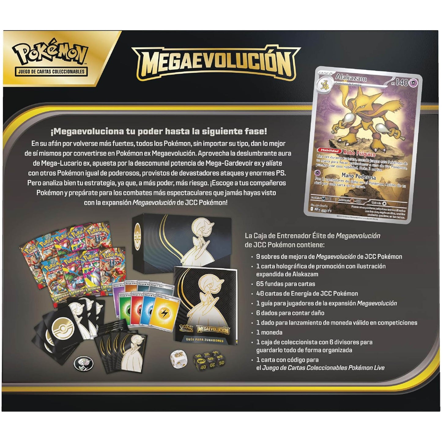 Caja de Entrenador Élite Megaevolución Gardevoir - Pokémon TCG [Español]