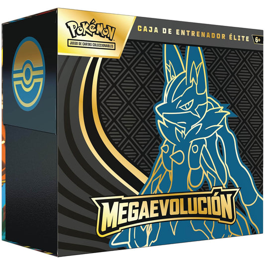 Caja de Entrenador Élite Megaevolución Lucario - Pokémon TCG [Español]