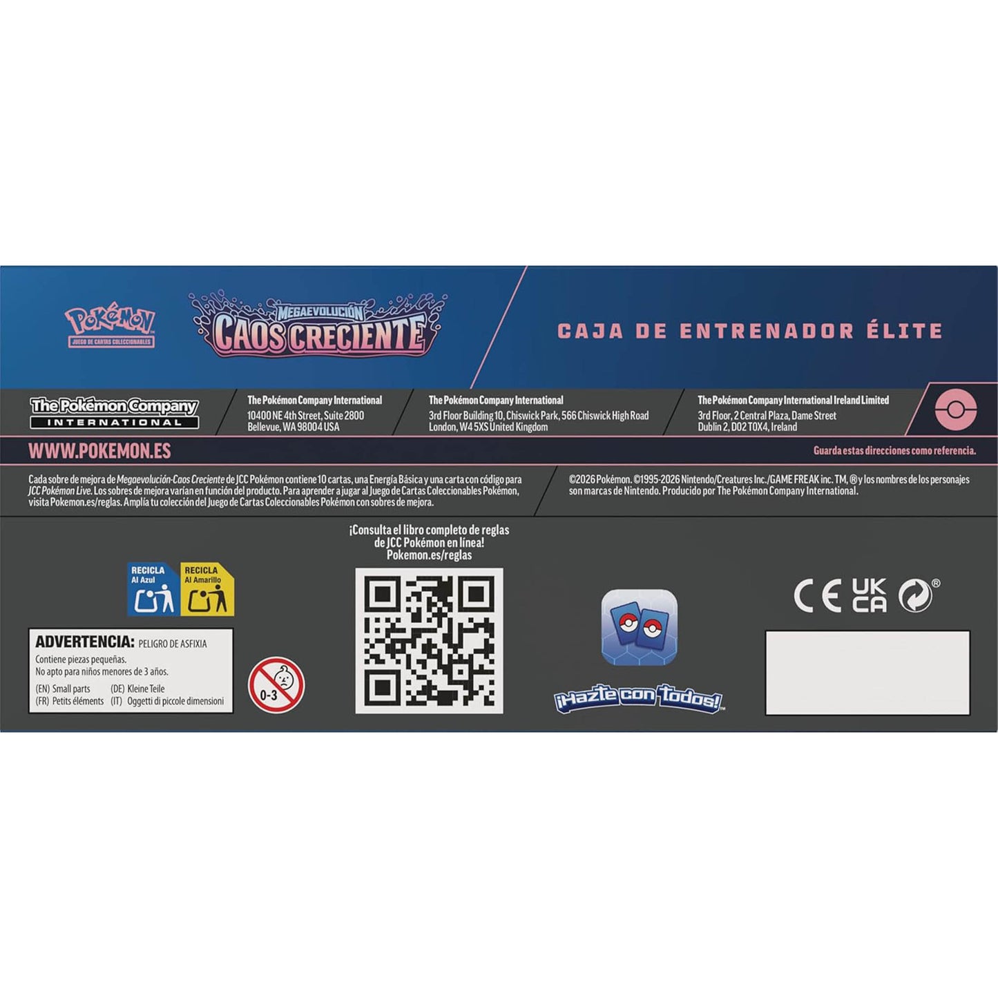 Caja de Entrenador Élite Chaos Rising - Pokémon TCG [Inglés]