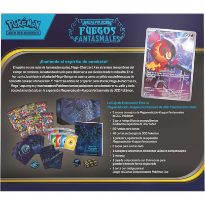 Caja de Entrenador Élite Fuegos Fantasmales - Pokémon TCG [Español]