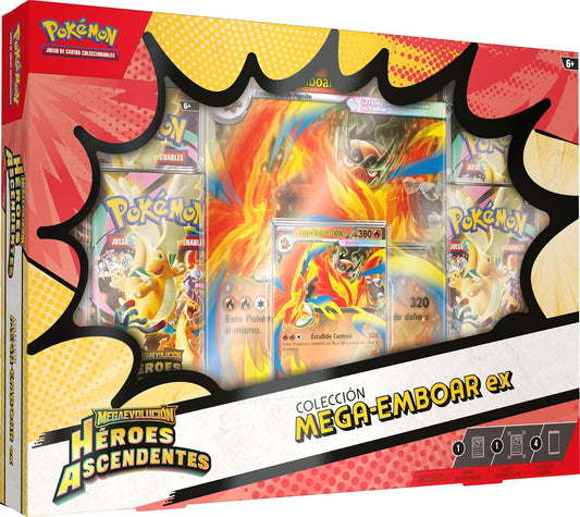 Caja de Colección Mega-Emboar Ex - Pokémon TCG [Español]