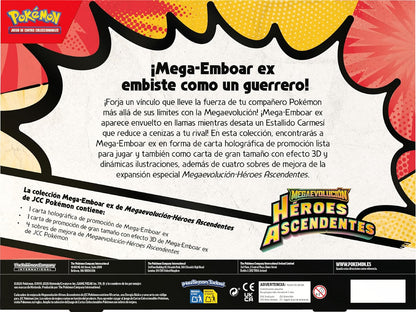 Caja de Colección Mega-Emboar Ex - Pokémon TCG [Español]