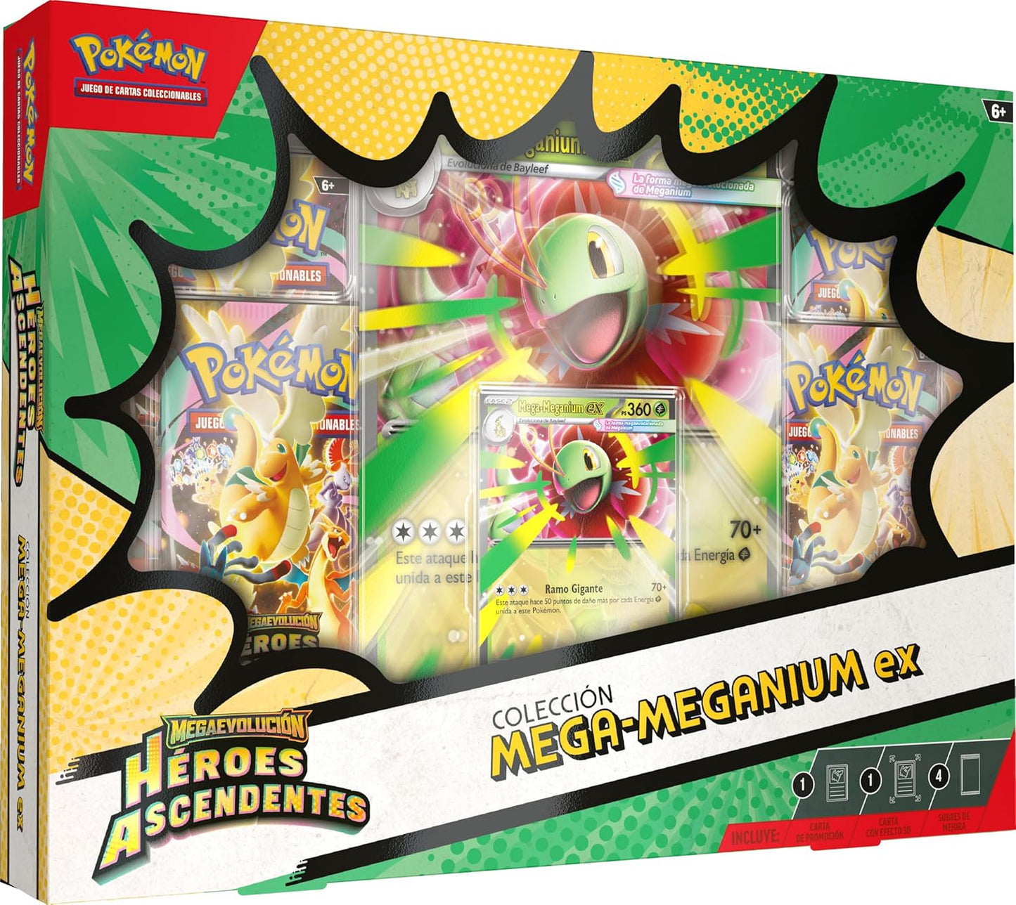 Caja de Colección Mega-Meganium Ex - Pokémon TCG [Español]