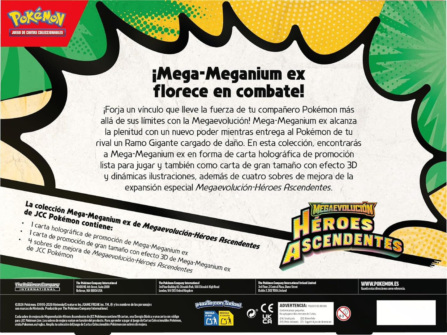Caja de Colección Mega-Meganium Ex - Pokémon TCG [Español]