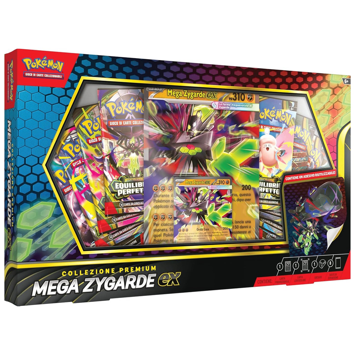 Caja de Colección Prémium Mega Zygarde Ex - Pokémon TCG [Español]