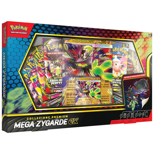 Caja de Colección Prémium Mega Zygarde Ex - Pokémon TCG [Español]