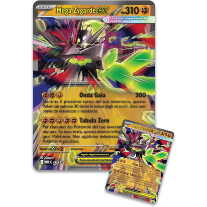Caja de Colección Prémium Mega Zygarde Ex - Pokémon TCG [Español]