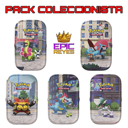 Pack 5 Mini Latas Ciudad Luminalia - Pokémon TCG [Español]