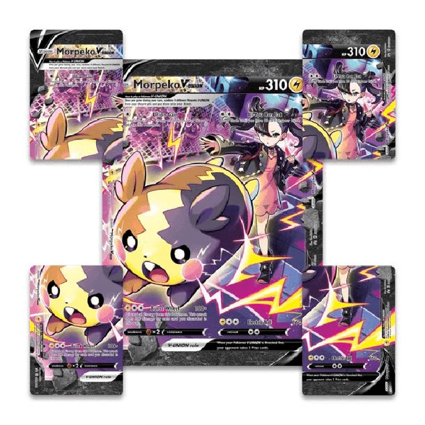 Caja de Colección Prémium con Tapete Morpeko V-UNIÓN - Pokémon TCG [Español]