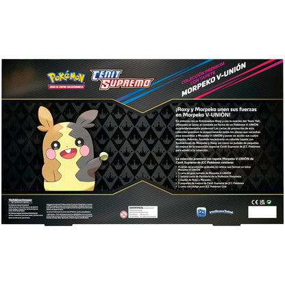 Caja de Colección Prémium con Tapete Morpeko V-UNIÓN - Pokémon TCG [Español]
