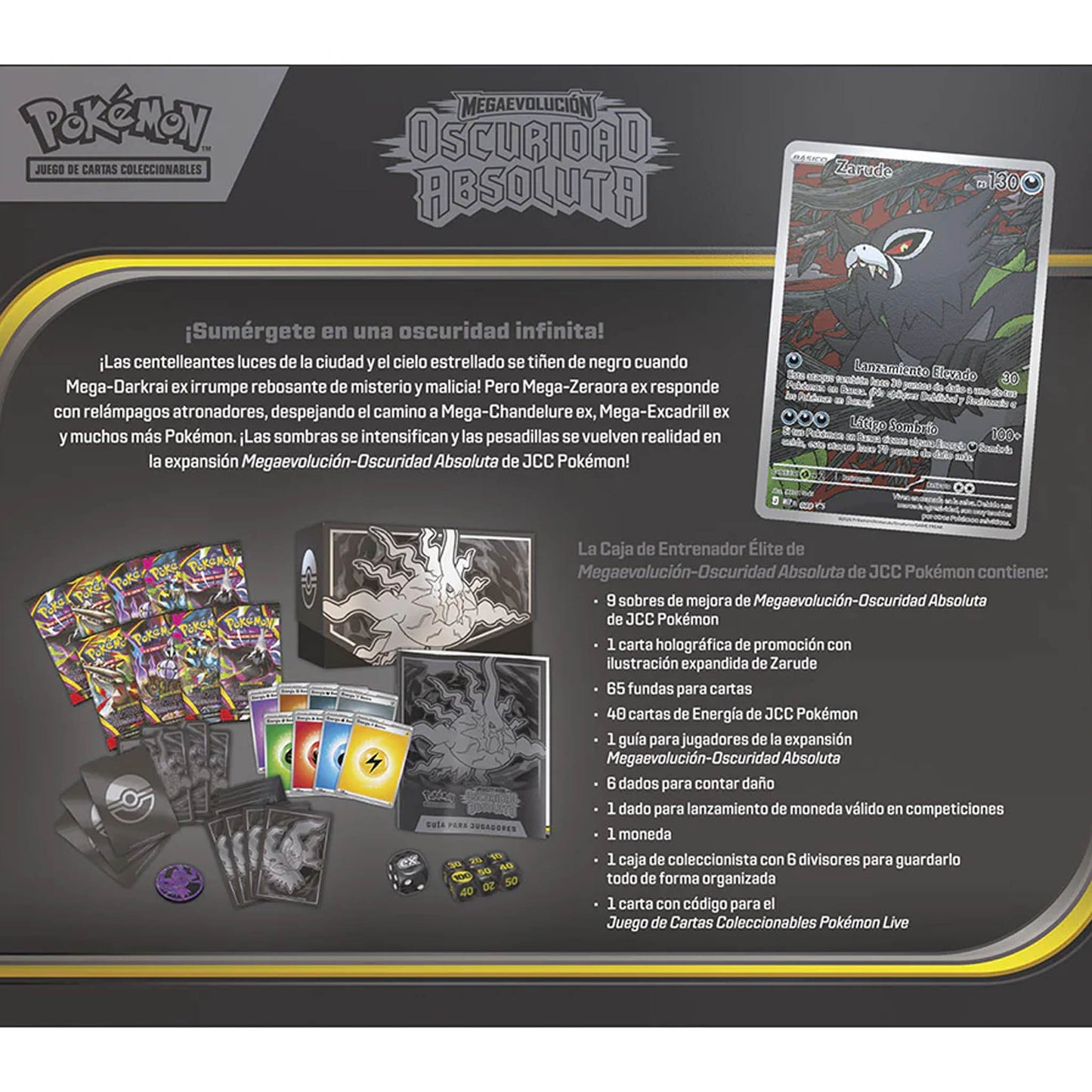 [PREVENTA] Caja de Entrenador Élite Oscuridad Absoluta - Pokémon TCG [Español]