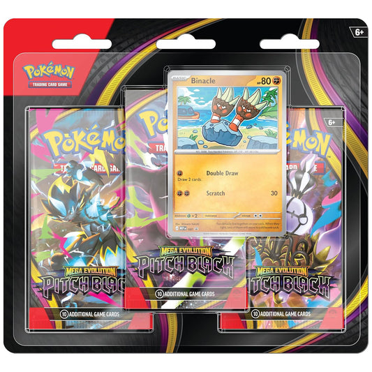 Blíster de 3 Sobres Pitch Black - Pokémon TCG [Inglés]