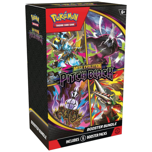 Booster Bundle Pitch Black (6 Sobres) – Pokémon TCG [Inglés]