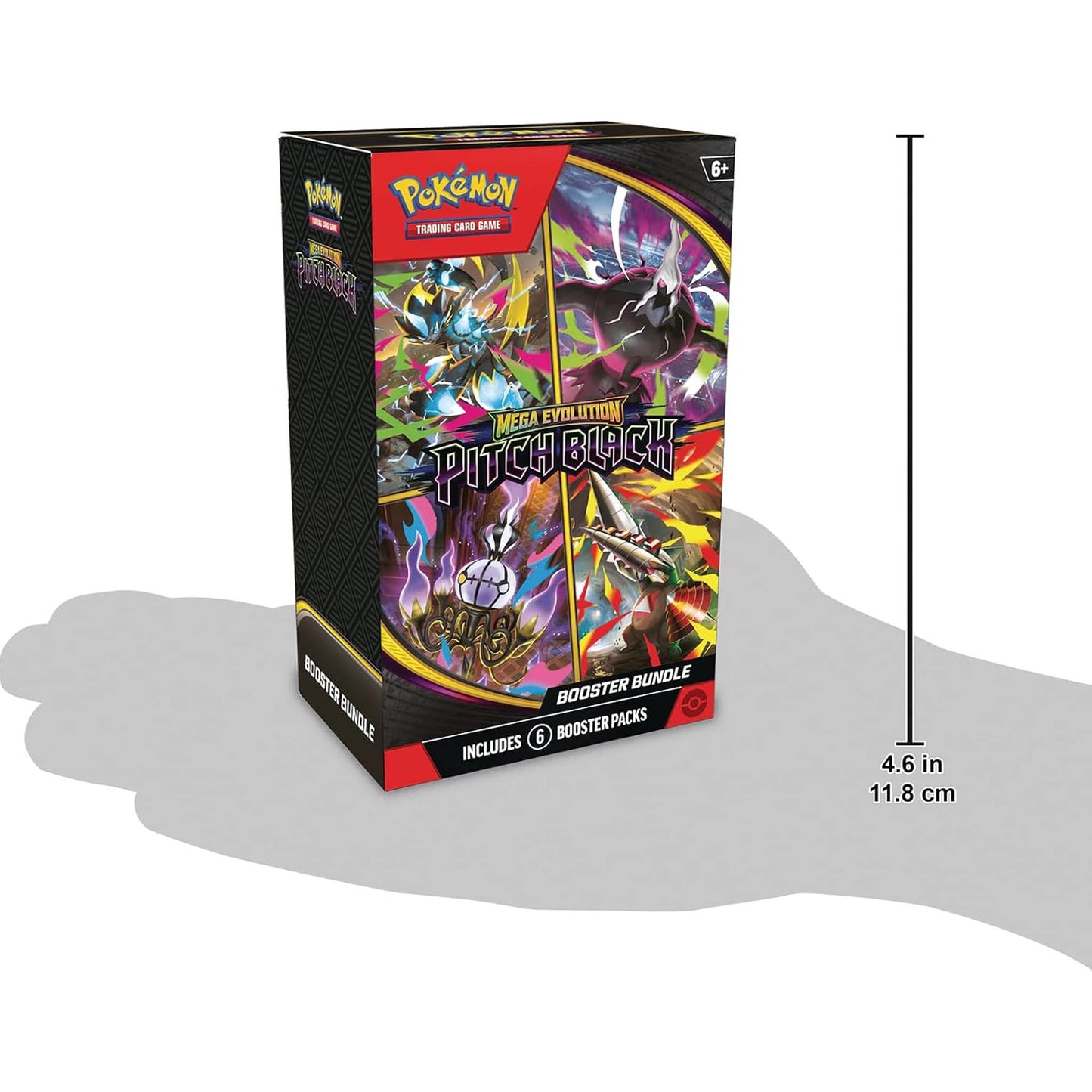 Booster Bundle Pitch Black (6 Sobres) – Pokémon TCG [Inglés]