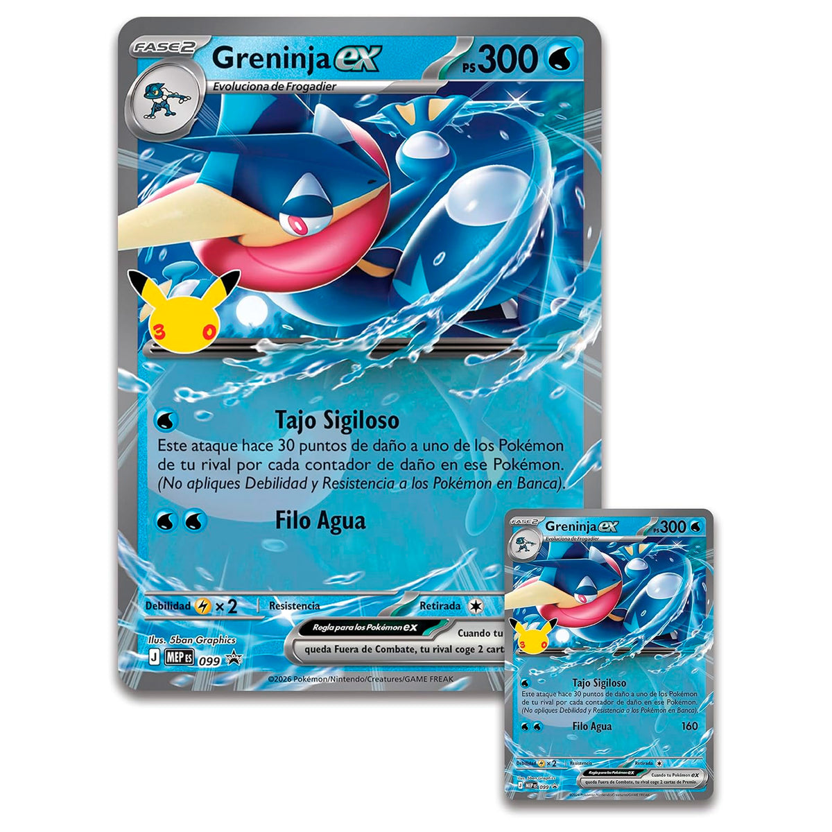 Caja Colección Ex Celebración 30 Aniversario - Pokémon TCG [Español]