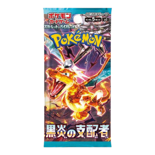 Caja Pokémon SV3 Ruler Black Flame (Japonés)