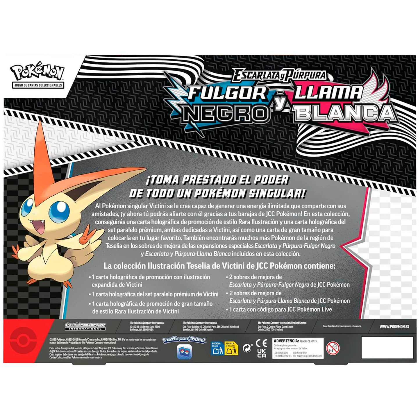 Caja de Colección Ilistración Victini - Pokémon TCG [Español]