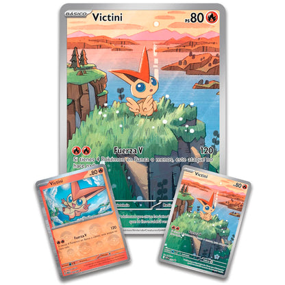 Caja de Colección Ilistración Victini - Pokémon TCG [Español]