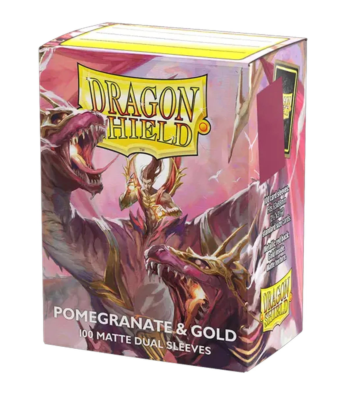 Fundas Standard Matte Dual Dragon Shield – Edición 25 Aniversario (100 unidades)