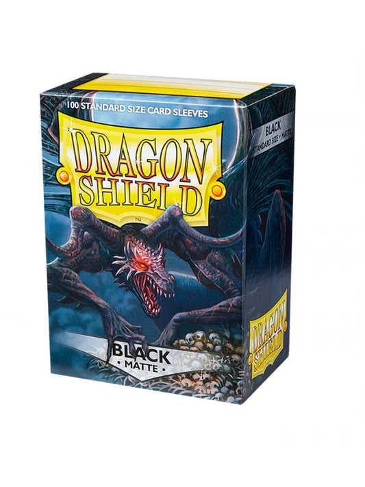Fundas Dragon Shield Mate – Negro (100 unidades)