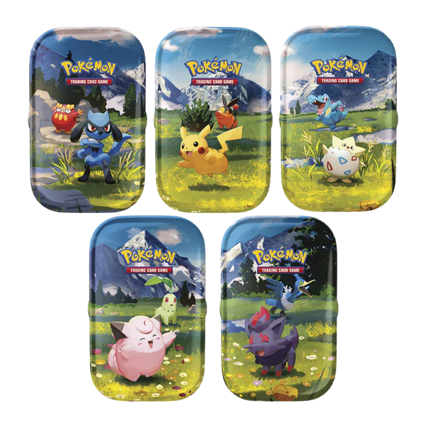 Mini Lata Héroes Ascendentes Aleatorio - Pokémon TCG